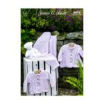 Jacket, Cardigan & Blanket Pattern JB878