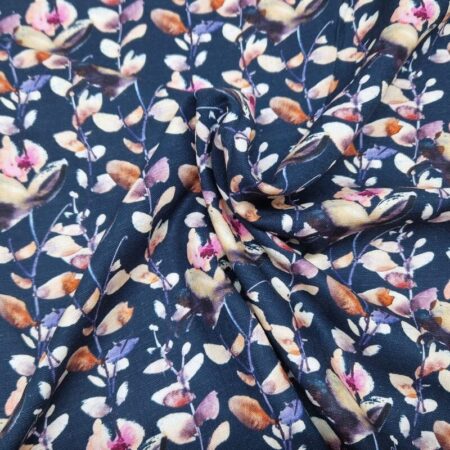 Leaf Trail Linen Viscose - Image 3