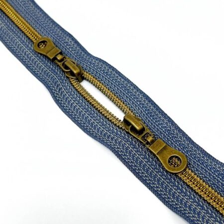 Two Way Closed End Metal Zips - Image 14
