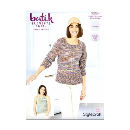 Stylecraft Sweater & Top Pattern 10054