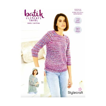 Stylecraft Sweaters Pattern 10056