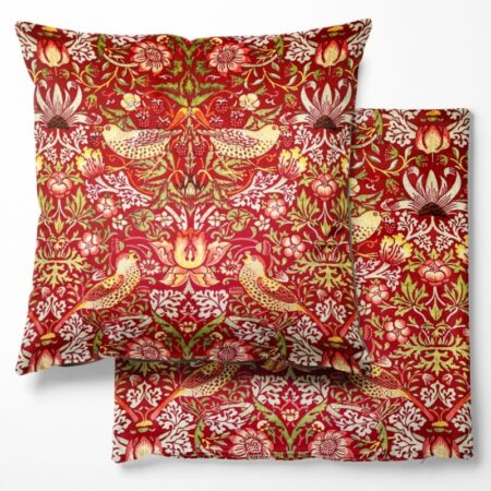 William Morris Velvet Cushion Covers - Image 2