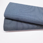 Pinstripe Cotton Denim