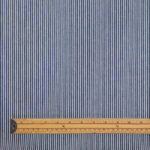 Pinstripe Cotton Denim