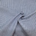Pinstripe Cotton Denim