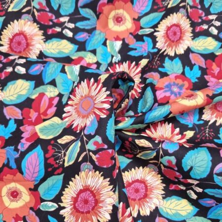 Fiesta Flowers Cotton Lawn - Image 2