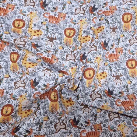 Jungle Friends 100% Cotton - Image 2