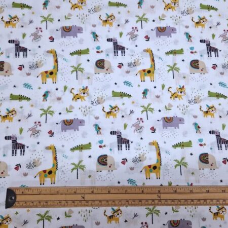 Zoo Friends 100% Cotton - Image 3
