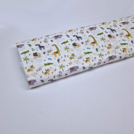 Zoo Friends 100% Cotton