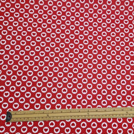 Heart Spot Cotton Poplin - Image 4