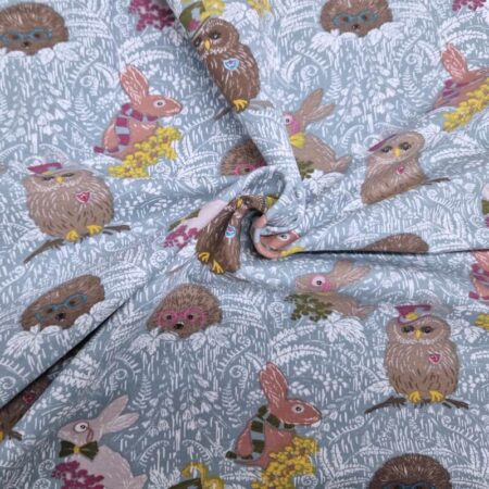 Woodland Animal Tea-party Jersey - Image 2