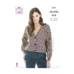 King Cole Cardigan and Sweater Pattern 6141