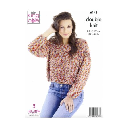 King Cole Sweaters Pattern 6143 - Image 2