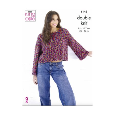 King Cole Sweaters Pattern 6143