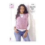 King Cole Tank Top and Sweater Pattern 6156