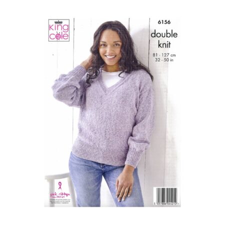 King Cole Tank Top and Sweater Pattern 6156 - Image 2