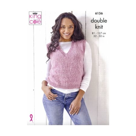 King Cole Tank Top and Sweater Pattern 6156
