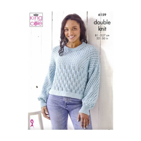 King Cole Sweaters Pattern 6159