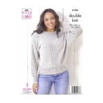 King Cole Sweater and Cardigan Pattern 6160