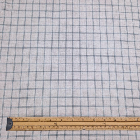 Cotton Linen check - Image 2