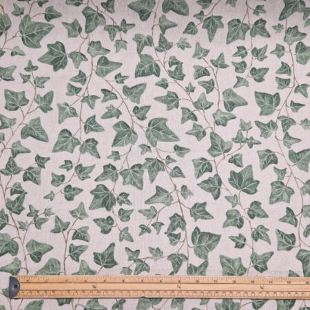 Ivy Leaves Linen Look - Image 2