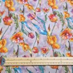 Palazzo Tulips Georgette Fabric