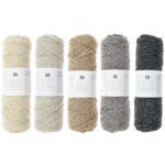 Luxury Natural Silk Blend Aran 50g