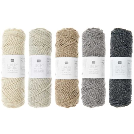 Luxury Natural Silk Blend Aran 50g - Image 2