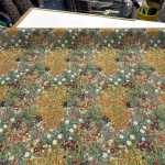 Monet Flower Garden Heavy Tapestry