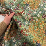 Monet Flower Garden Heavy Tapestry