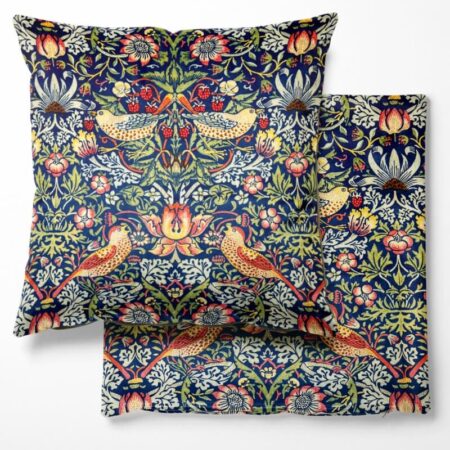 William Morris Velvet Cushion Covers - Image 3