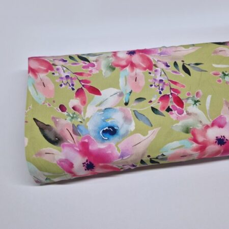 Watercolour Bouquet Viscose