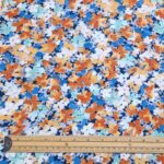 Rusty Flowers Viscose