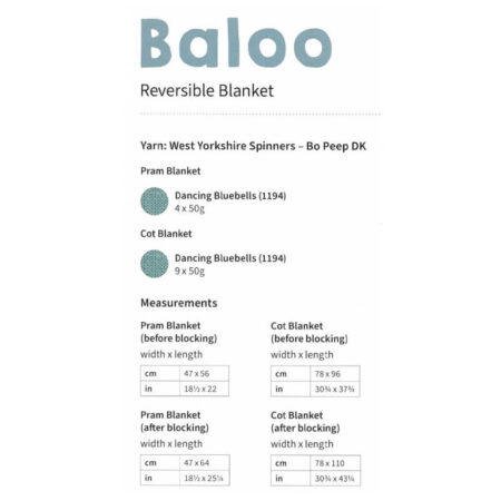 West Yorkshire Pattern Baloo Reversible Blanket - Image 2