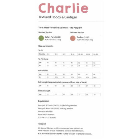 West Yorkshire Pattern Charlie Textured Hoodie & Cardigan - Image 3
