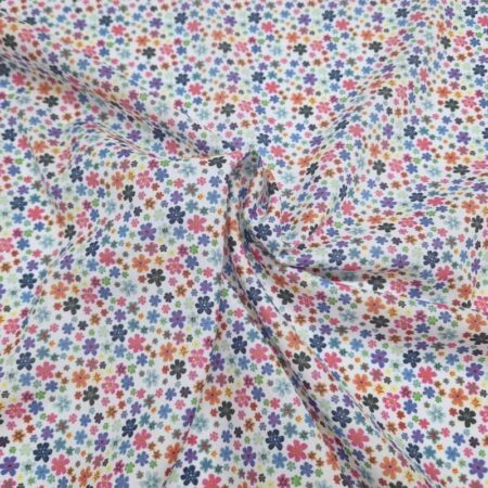 Mini Multi Flowers Cotton Lawn - Image 2