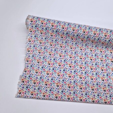 Mini Multi Flowers Cotton Lawn