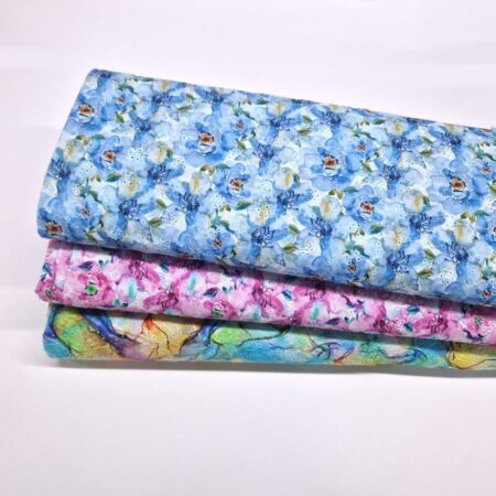 Over-printed Cotton Anglais