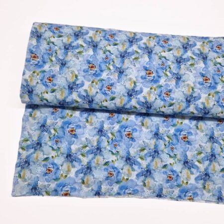 Over-printed Cotton Anglais - Image 8
