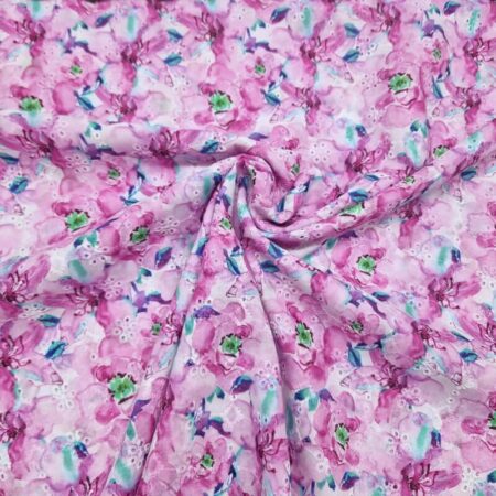 Over-printed Cotton Anglais - Image 6