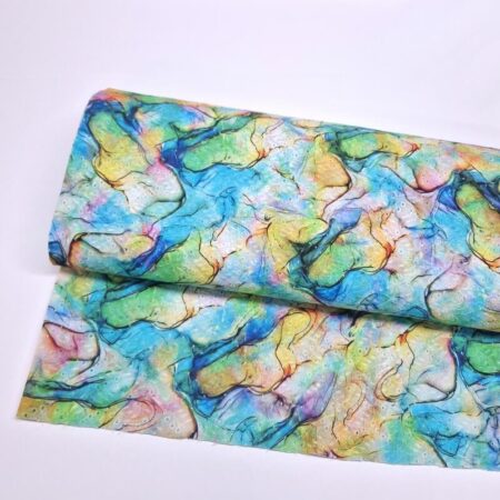 Over-printed Cotton Anglais - Image 2