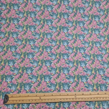 Pink Poppies Cotton Poplin - Image 3