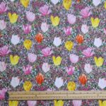 Tulip Fields Cotton Poplin