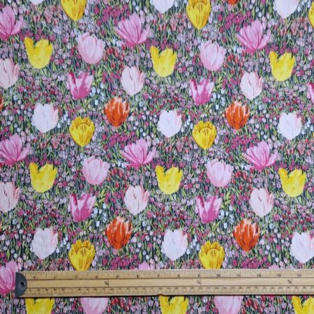 Tulip Fields Cotton Poplin - Image 3