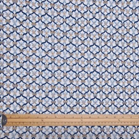 Crown Trellis Cotton Poplin - Image 2