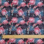 Chrysanthemum Koi Cotton Spandex