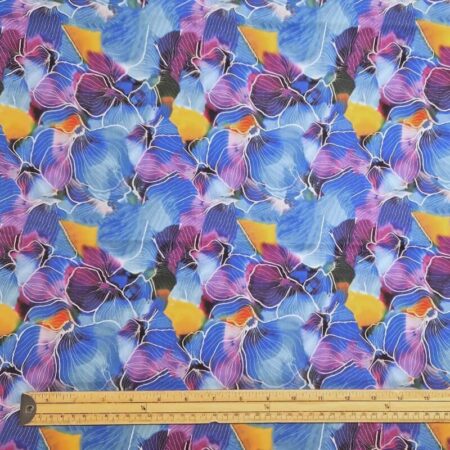 Orchid Serenade Cotton Spandex - Image 3