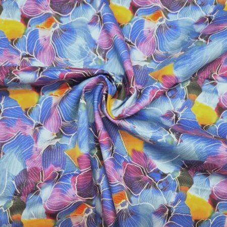 Orchid Serenade Cotton Spandex - Image 2