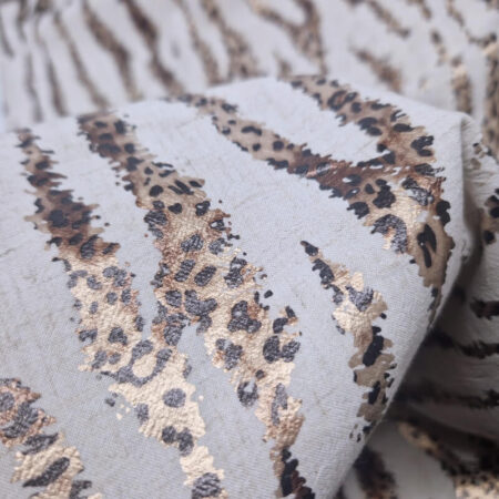 Animal Print Scratches Linen Viscose - Image 2