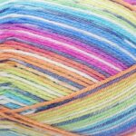 Socks Bamboo Rainbow 4 Ply 100g